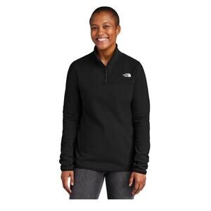 The North Face Women's TNF Black Glacier 1/4-Zip Fleece Sz Small - outdoors